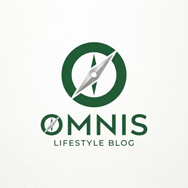 Omnis Lifestyle Blog concept logo